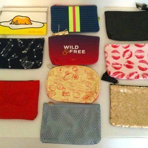 IPSY Make-up Bags lot of 10 *NWOT*